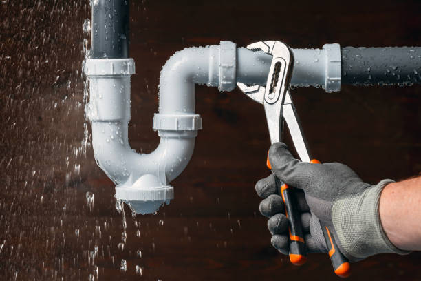 Professional Drain Cleaning technician working in Williamsburg, VA